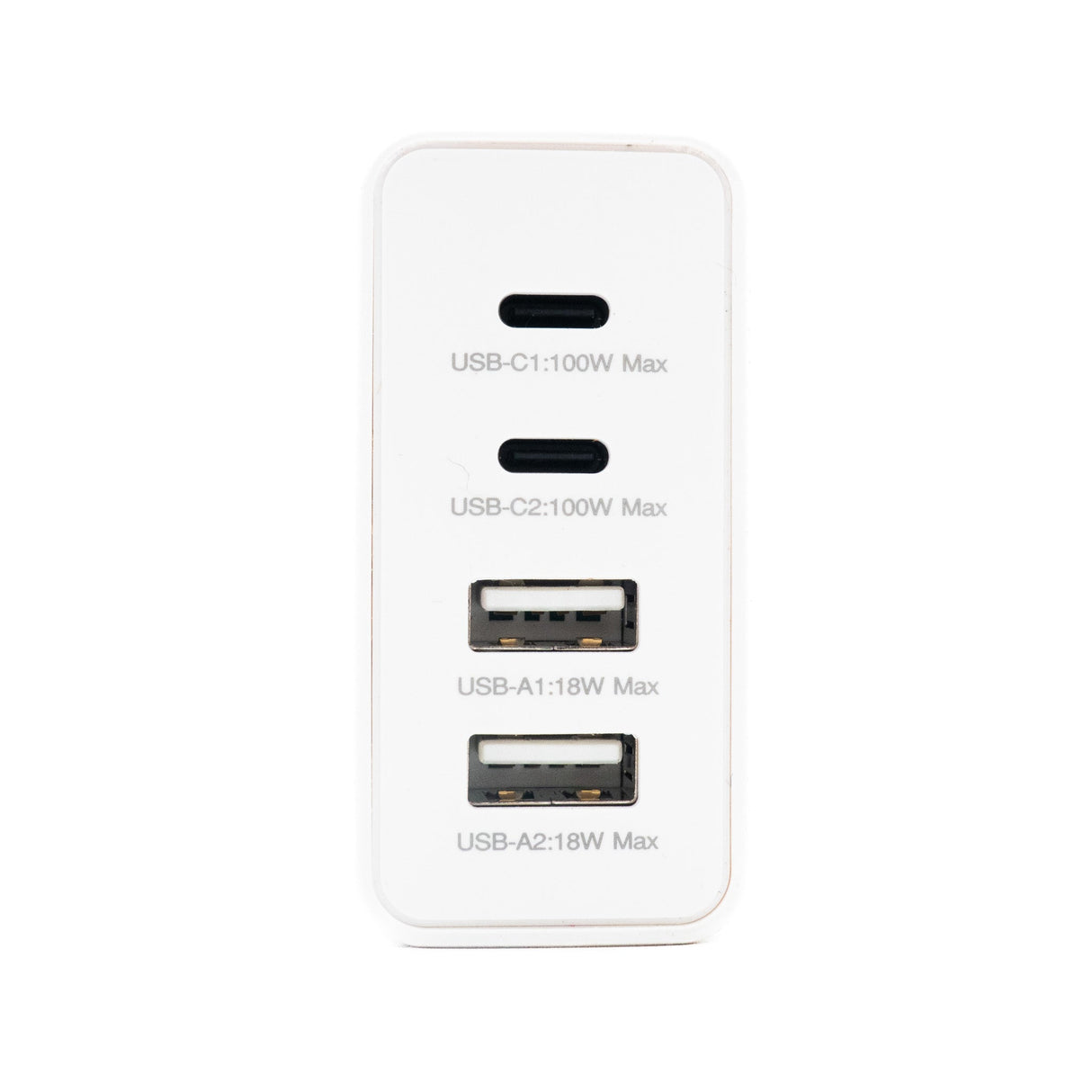 Mean Well NGE100U 100W 4 - Port USB GaN Fast Charger - NGE100U - powersupplymall.com