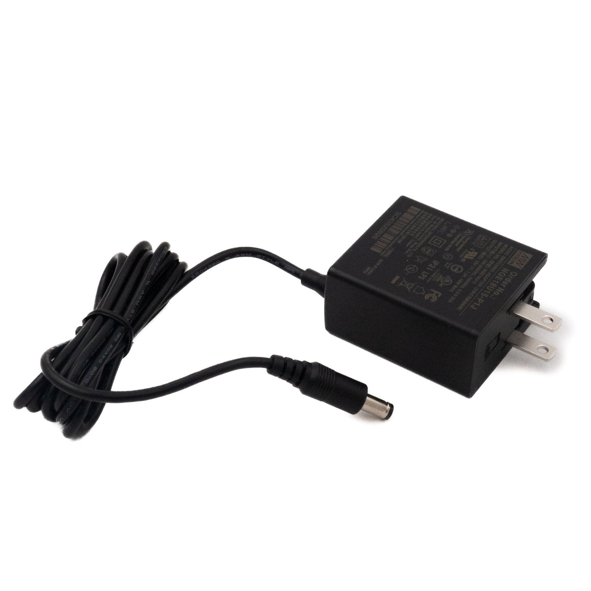 Mean Well NGE18U15-P1J AC-DC Wall-mounted Green Adaptor - US Plug - 18W 15V 1.2A - NGE18U15-P1J - powersupplymall.com