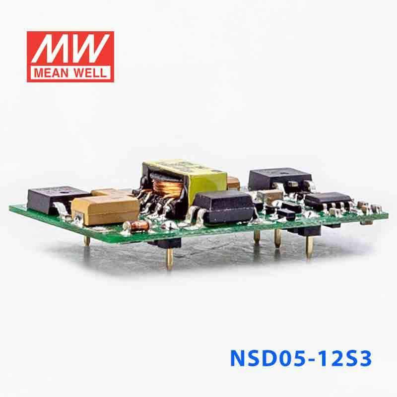Mean Well NSD05 - 12S3 DC - DC Converter - 3.96W - 9.2~36V in 3.3V out - NSD05 - 12S3 - powersupplymall.com