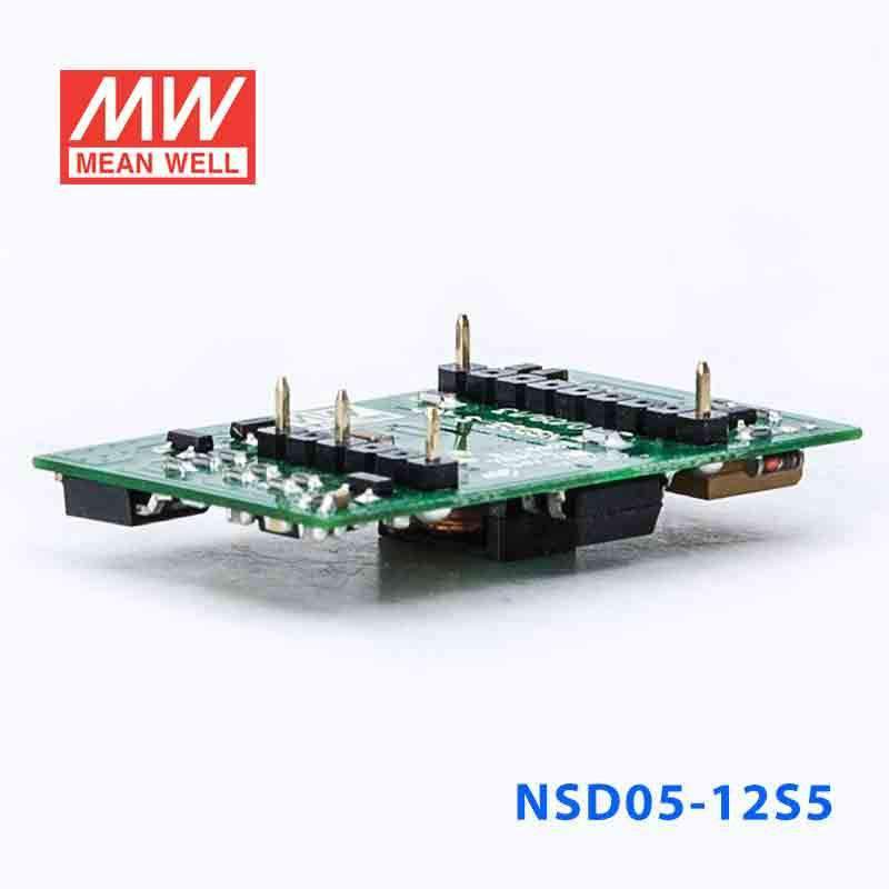 Mean Well NSD05 - 12S5 DC - DC Converter - 5W - 9.2~36V in 5V out - NSD05 - 12S5 - powersupplymall.com