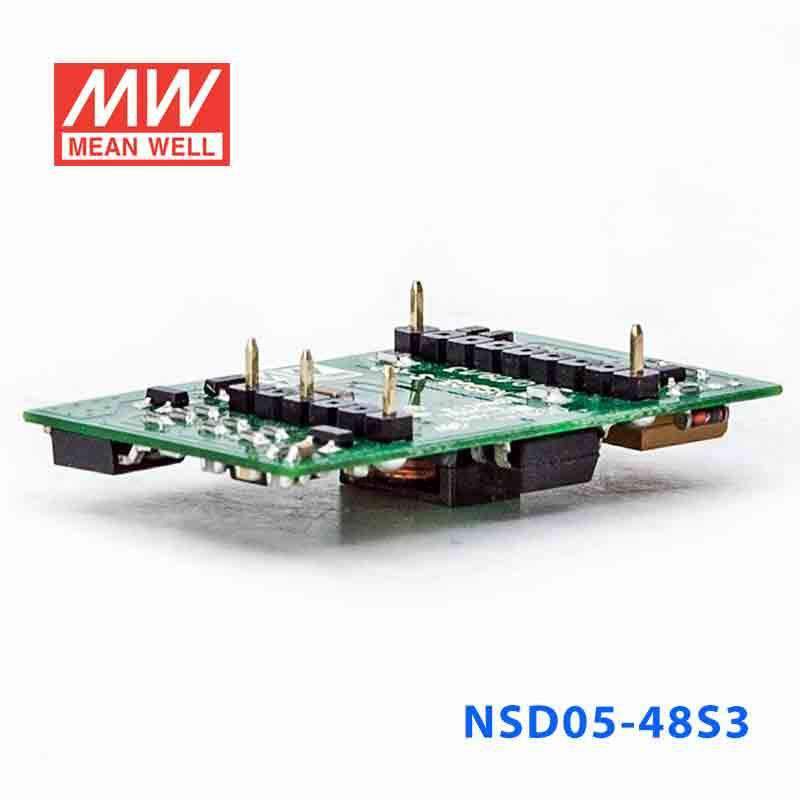 Mean Well NSD05 - 48S3 DC - DC Converter - 3.96W - 18~72V in 3.3V out - NSD05 - 48S3 - powersupplymall.com
