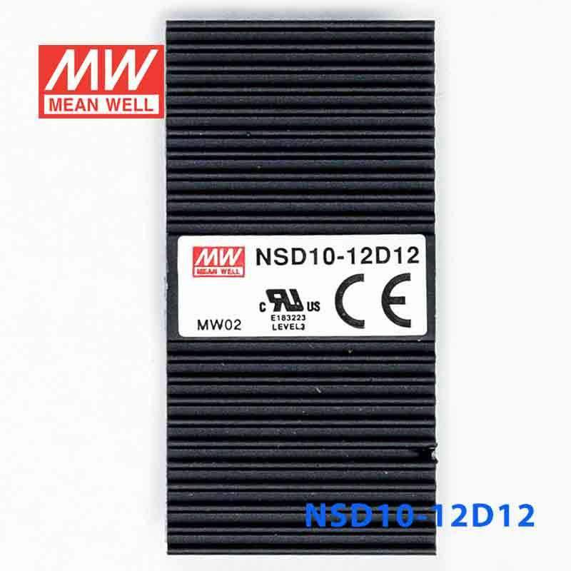 Mean Well NSD10 - 12D12 DC - DC Converter - 10.8W - 9.8~36V in ±12V out - NSD10 - 12D12 - powersupplymall.com
