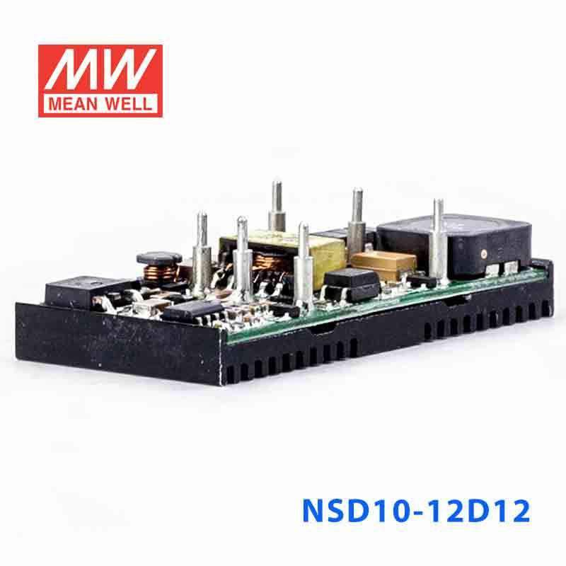 Mean Well NSD10 - 12D12 DC - DC Converter - 10.8W - 9.8~36V in ±12V out - NSD10 - 12D12 - powersupplymall.com