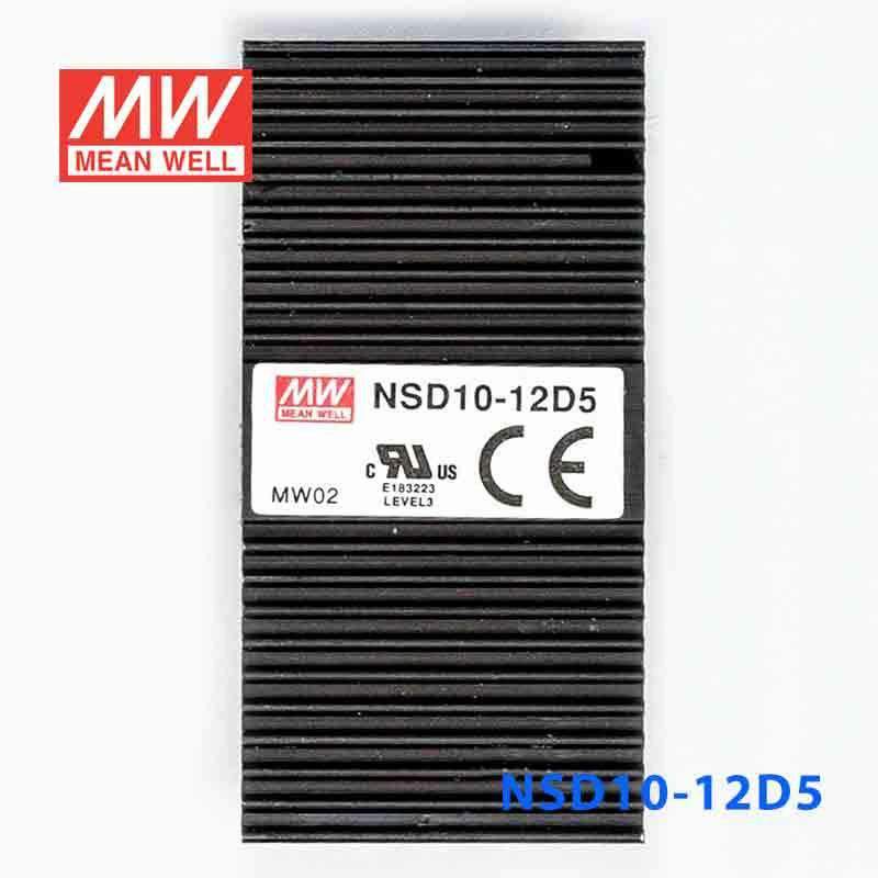 Mean Well NSD10-12D5 DC-DC Converter - 10W - 9.8~36V in ±5V out 1A - NSD10-12D5 - powersupplymall.com