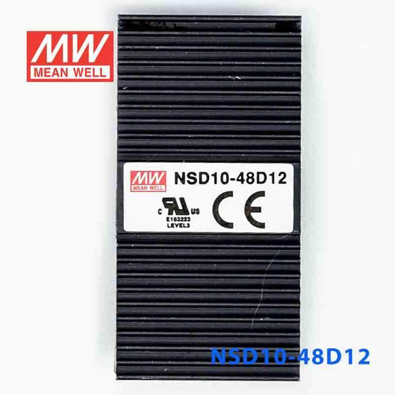 Mean Well NSD10 - 48D12 DC - DC Converter - 10.8W - 22~72V in ±12V out - NSD10 - 48D12 - powersupplymall.com