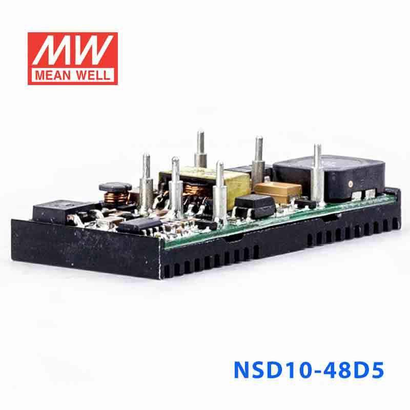 Mean Well NSD10 - 48D5 DC - DC Converter - 10W - 22~72V in ±5V out - NSD10 - 48D5 - powersupplymall.com