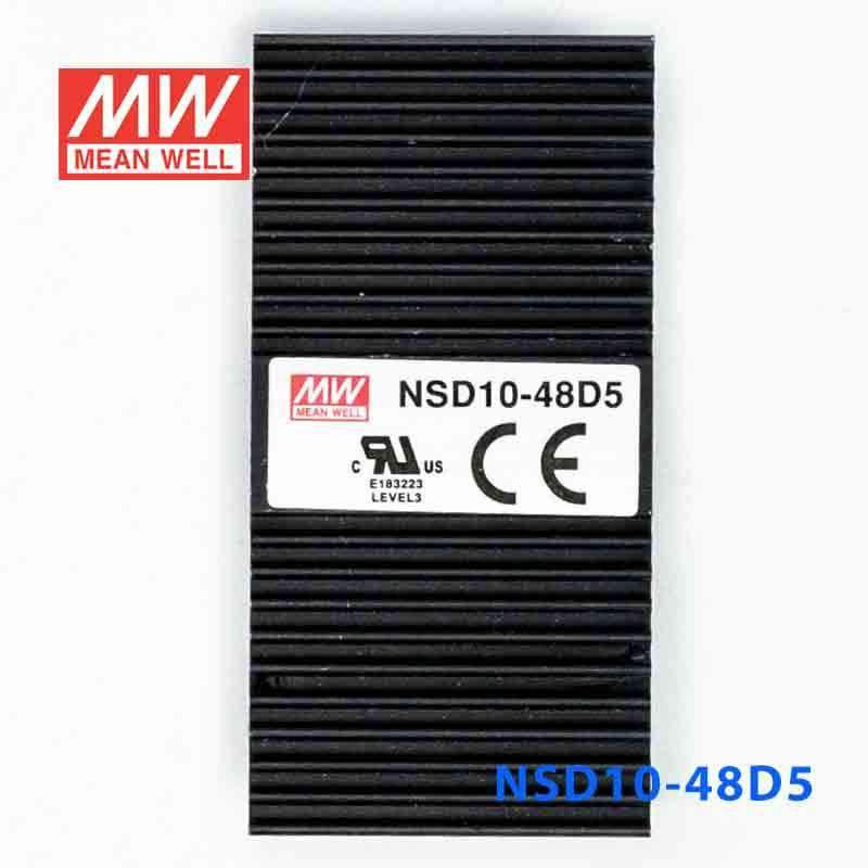 Mean Well NSD10 - 48D5 DC - DC Converter - 10W - 22~72V in ±5V out - NSD10 - 48D5 - powersupplymall.com