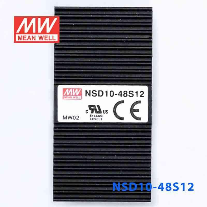 Mean Well NSD10 - 48S12 DC - DC Converter - 9.96W - 22~72V in 12V out - NSD10 - 48S12 - powersupplymall.com
