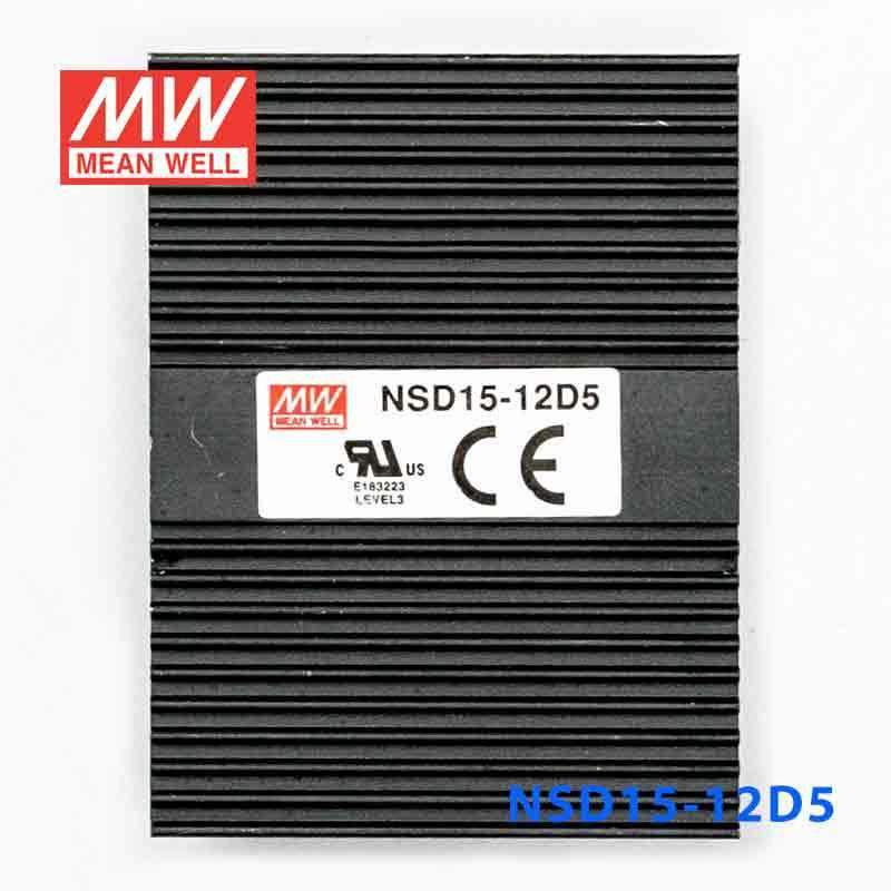Mean Well NSD15 - 12D5 DC - DC Converter - 15W - 9.4~36V in ±5V out - NSD15 - 12D5 - powersupplymall.com