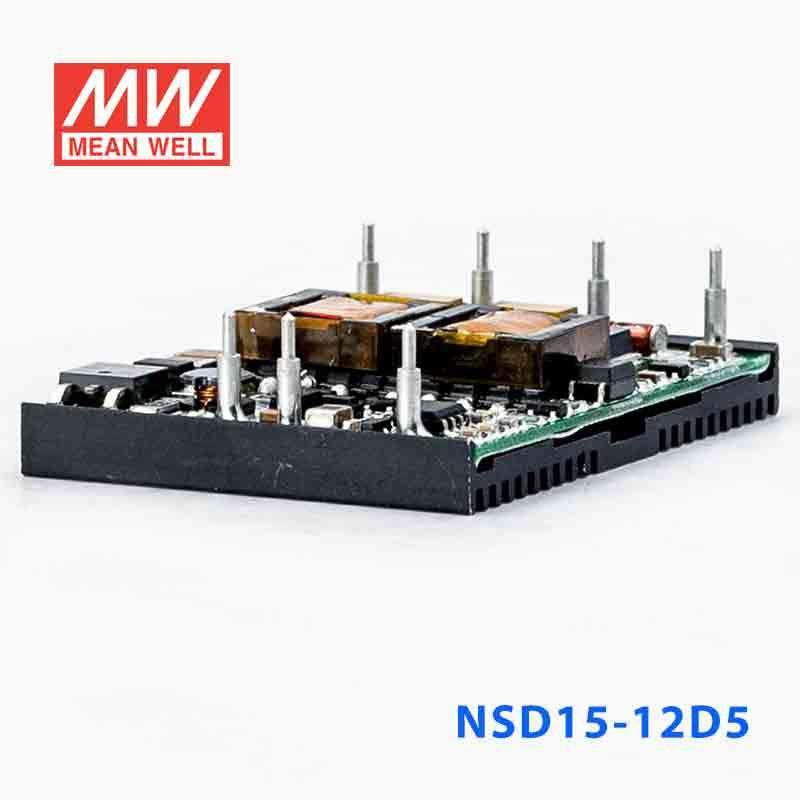 Mean Well NSD15 - 12D5 DC - DC Converter - 15W - 9.4~36V in ±5V out - NSD15 - 12D5 - powersupplymall.com