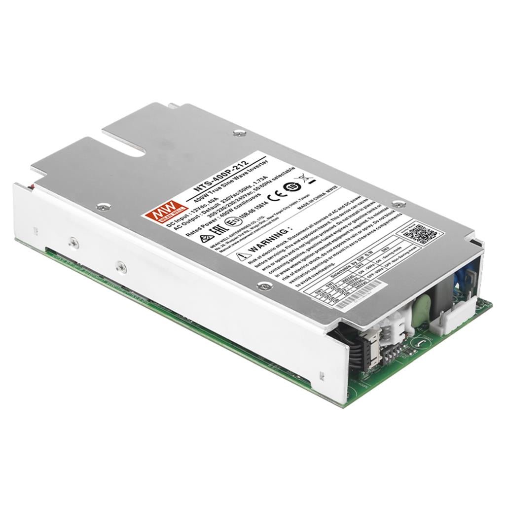 Mean Well NTS - 400P - 248 True Sine Wave DC - AC Inverter 400W 230V out 48V in - NTS - 400P - 248 - powersupplymall.com