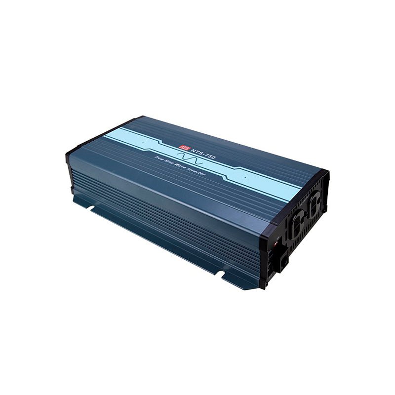 Mean Well NTS - 750 - 212US True Sine Wave DC - AC Inverter 750W 110V out 12V in with US Socket - NTS - 750 - 112US - powersupplymall.com