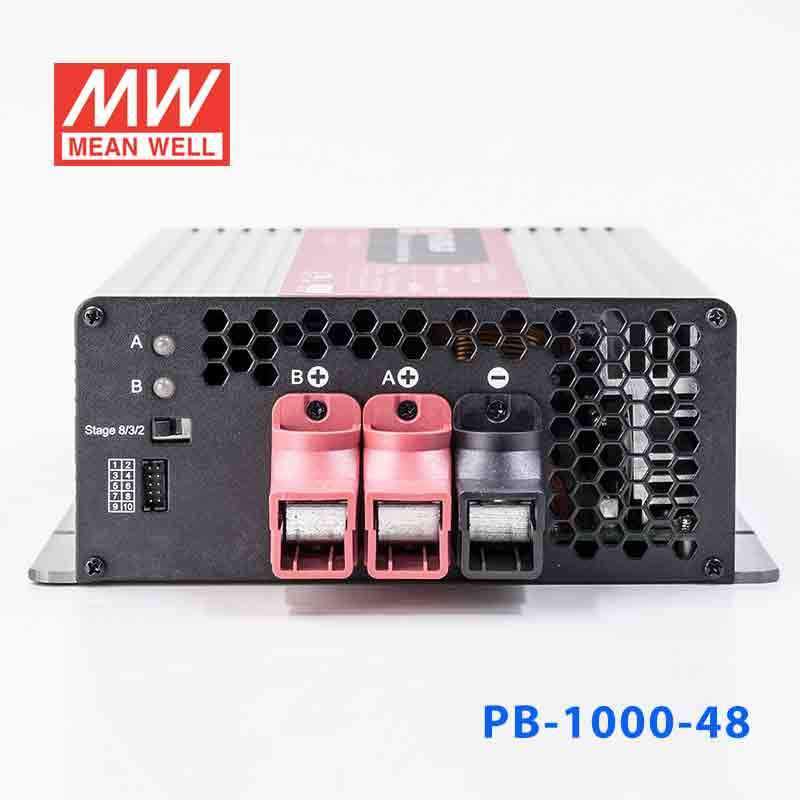 Mean Well PB - 1000 - 48 Battery Chargers 1000W 57.6V 17.4A - 2/3/8 Stage W/PFC - PB - 1000 - 48 - powersupplymall.com