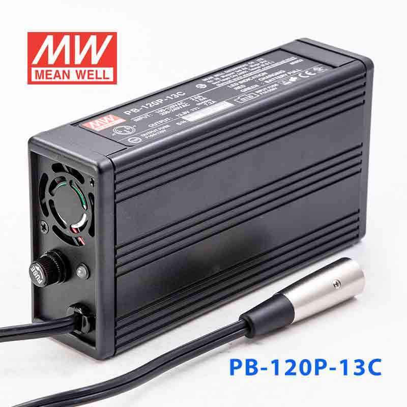 Mean Well PB - 120P - 13C Portable Battery Chargers 99.36W 13.8V 7.2A - Single Output Power Supply - PB - 120P - 13C - powersupplymall.com