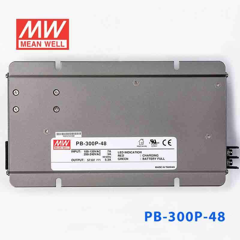 Mean Well PB - 300P - 48 Battery Chargers 300W 57.6V 3.2A - 3 Stage W/PFC - PB - 300P - 48 - powersupplymall.com