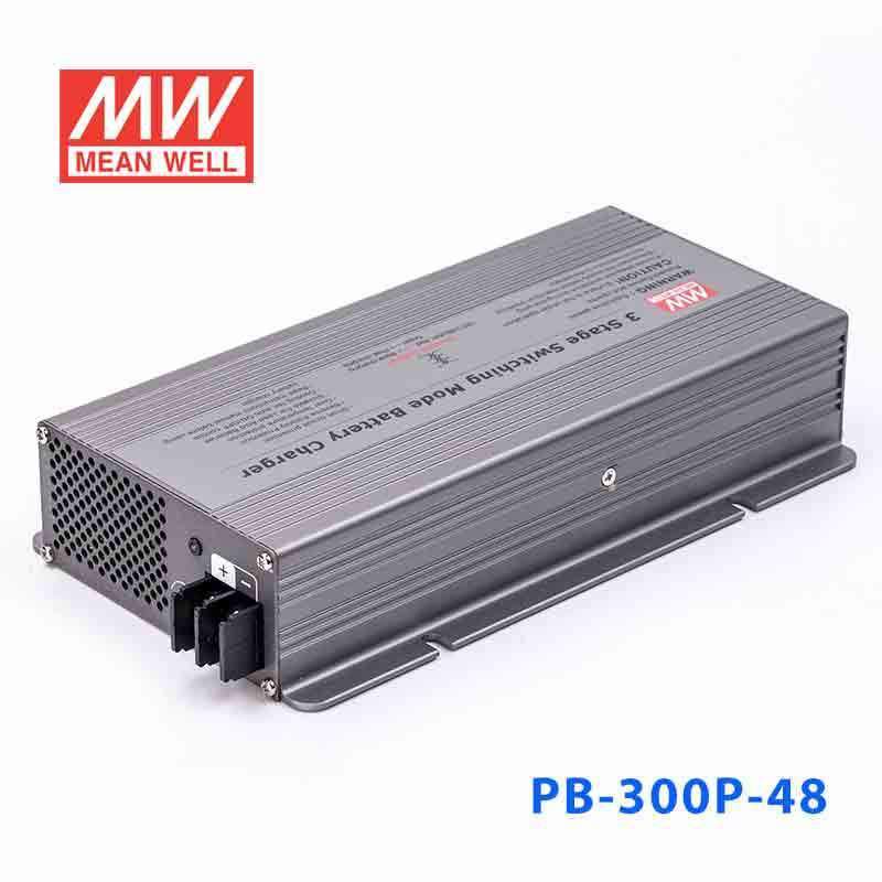 Mean Well PB - 300P - 48 Battery Chargers 300W 57.6V 3.2A - 3 Stage W/PFC - PB - 300P - 48 - powersupplymall.com