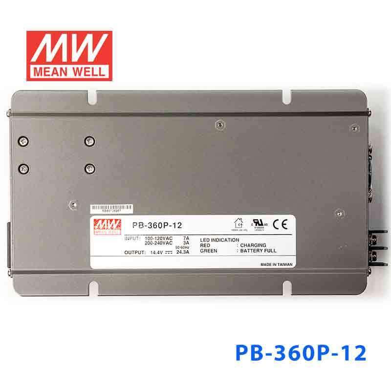 Mean Well PB - 360P - 12 Battery Chargers 360W 14.4V 24.3A - 3 Stage W/PFC - PB - 360P - 12 - powersupplymall.com