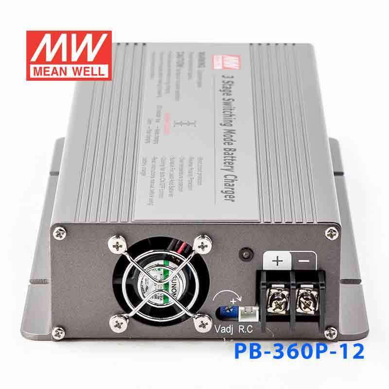 Mean Well PB - 360P - 12 Battery Chargers 360W 14.4V 24.3A - 3 Stage W/PFC - PB - 360P - 12 - powersupplymall.com
