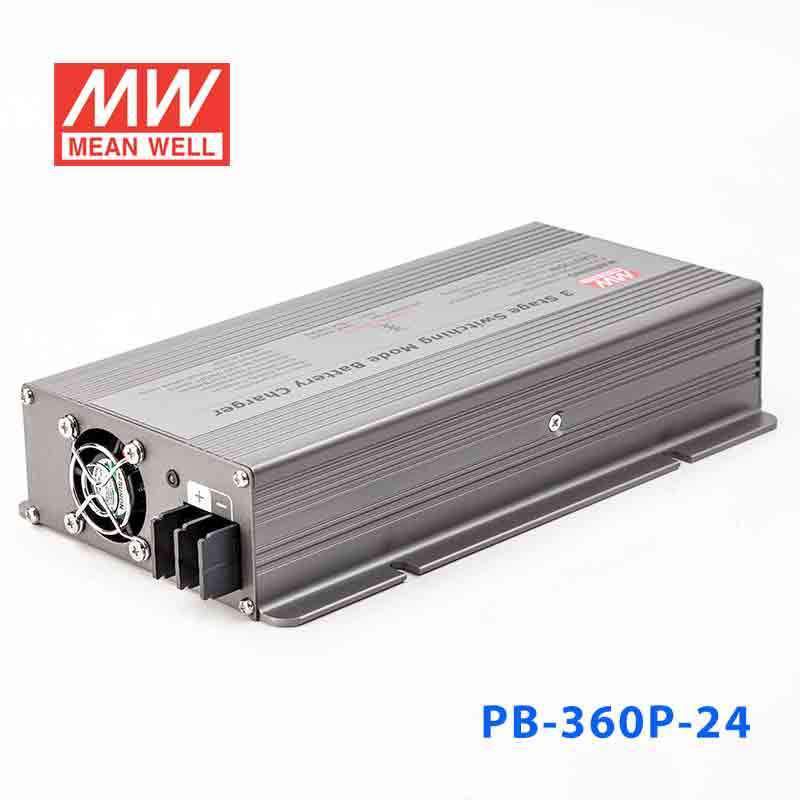 Mean Well PB - 360P - 24 Battery Chargers 360W 28.8V 12.5A - 3 Stage W/PFC - PB - 360P - 24 - powersupplymall.com