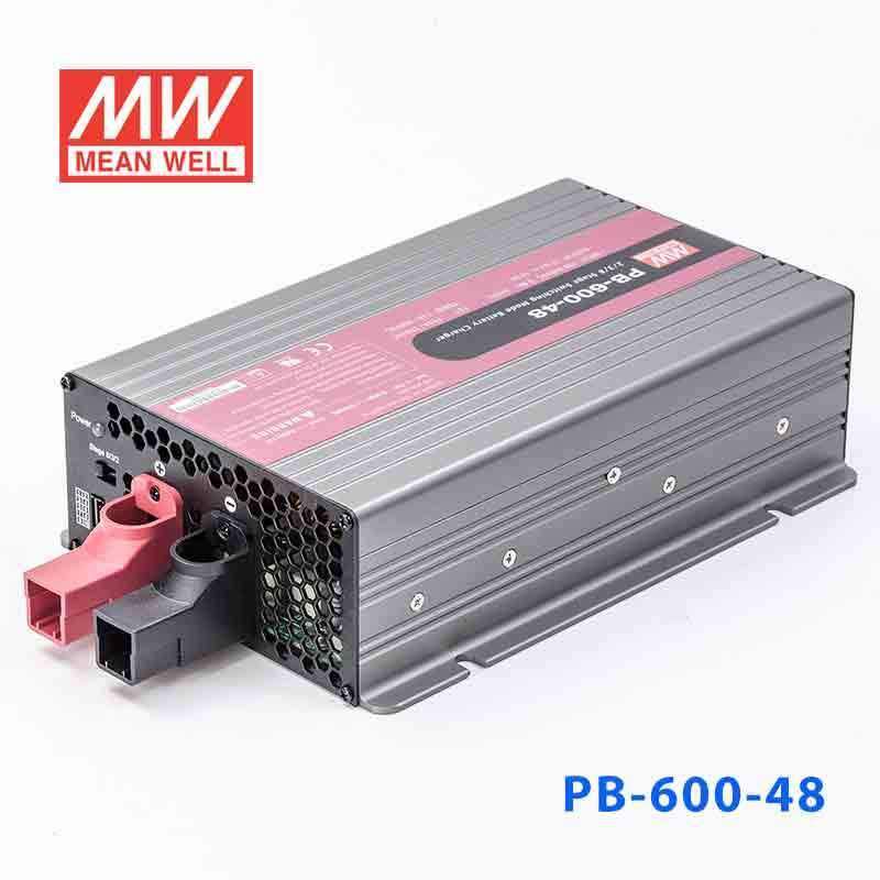 Mean Well PB - 600 - 48 Battery Chargers 600W 57.6V 10.5A - 2/3/8 Stage W/PFC - PB - 600 - 48 - powersupplymall.com