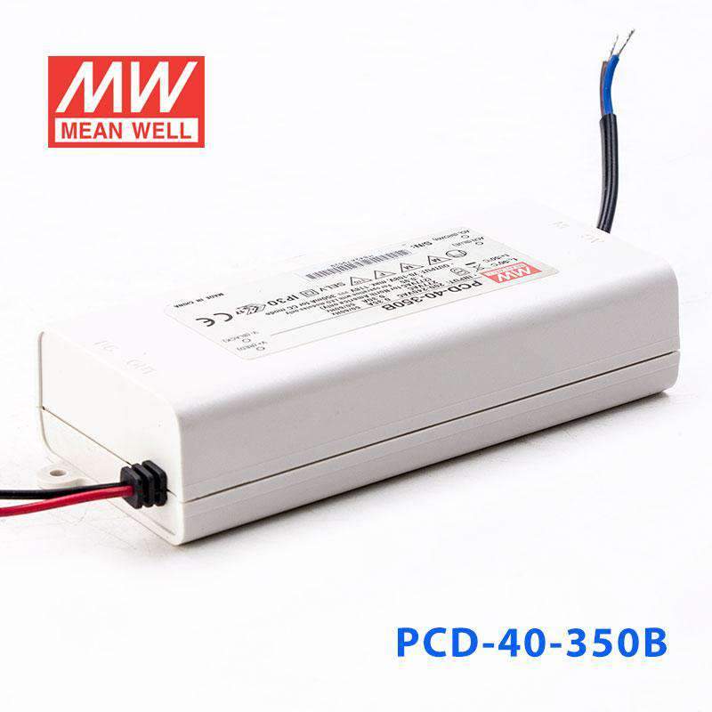 Mean Well PCD - 40 - 350B Power Supply 40W 350mA - PCD - 40 - 350B - powersupplymall.com