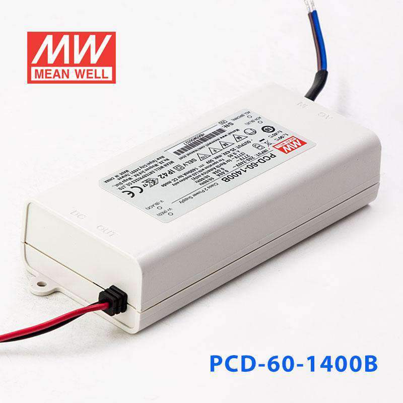 Mean Well PCD - 60 - 1400B Power Supply 60W 1400mA - PCD - 60 - 1400B - powersupplymall.com