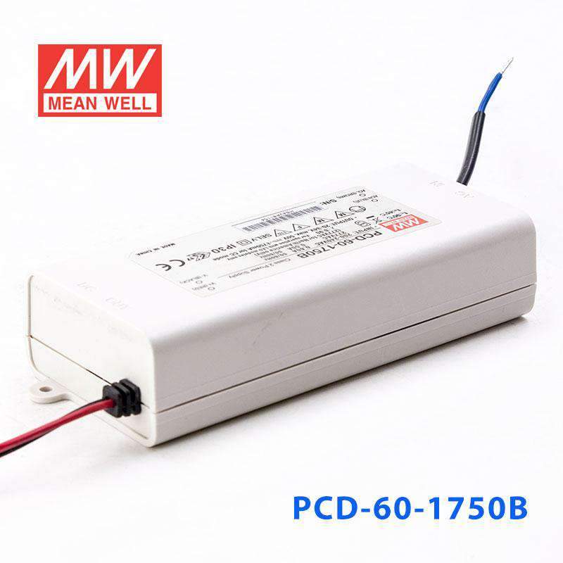 Mean Well PCD - 60 - 1750B Power Supply 60W 1750mA - PCD - 60 - 1750B - powersupplymall.com