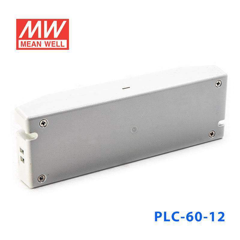 Mean Well PLC-60-12 Power Supply 60W 12V - PFC 5A - PLC-60-12 - powersupplymall.com