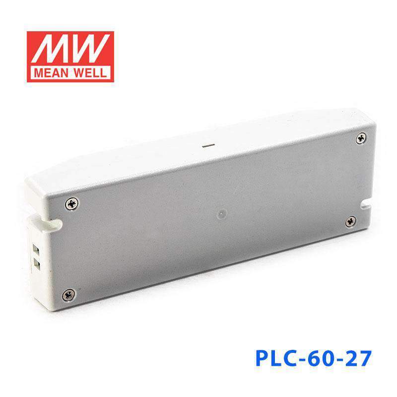 Mean Well PLC - 60 - 27 Power Supply 60W 27V - PFC - PLC - 60 - 27 - powersupplymall.com