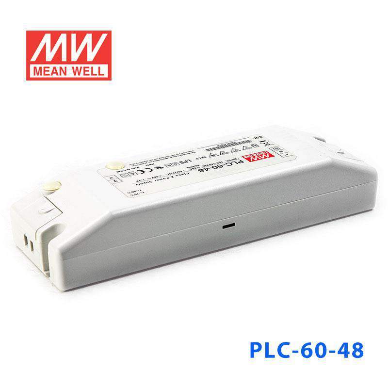 Mean Well PLC - 60 - 48 Power Supply 60W 48V - PFC - PLC - 60 - 48 - powersupplymall.com