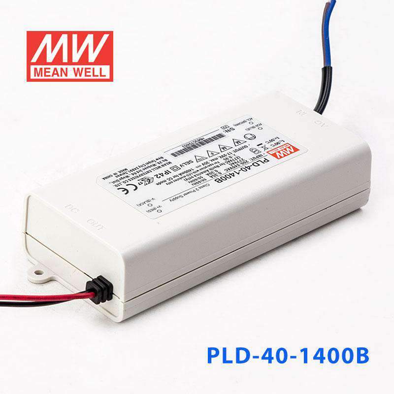 Mean Well PLD - 40 - 1400B Power Supply 40W 1400mA - PLD - 40 - 1400B - powersupplymall.com