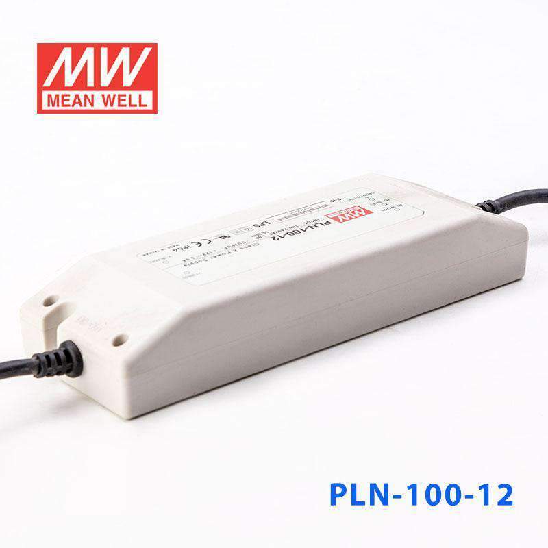 Mean Well PLN - 100 - 12 Power Supply 60W 12V - IP64 - PLN - 100 - 12 - powersupplymall.com