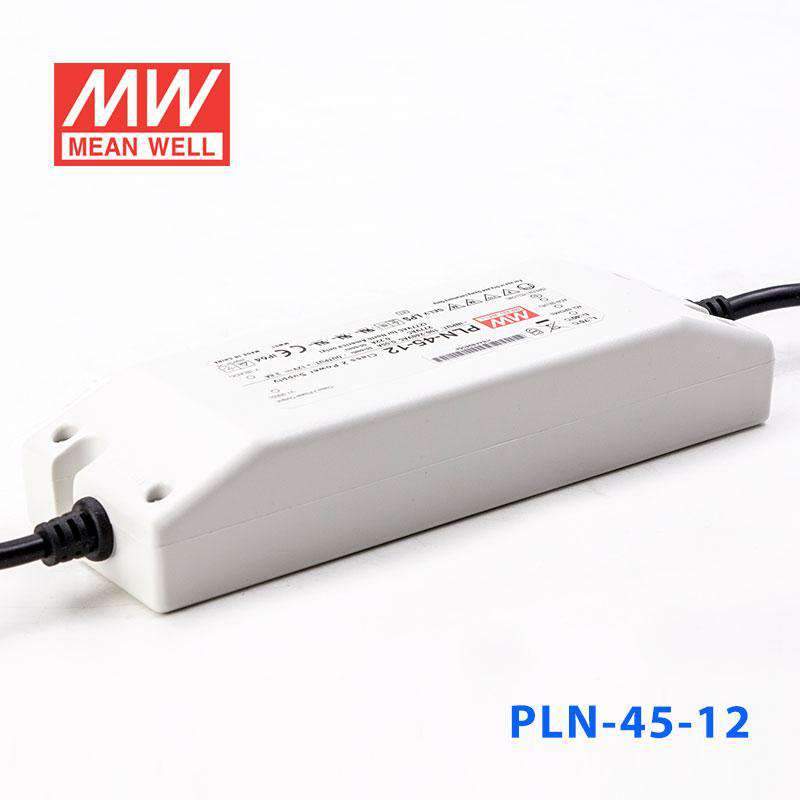 Mean Well PLN - 45 - 12 Power Supply 45W 12V - IP64 - PLN - 45 - 12 - powersupplymall.com