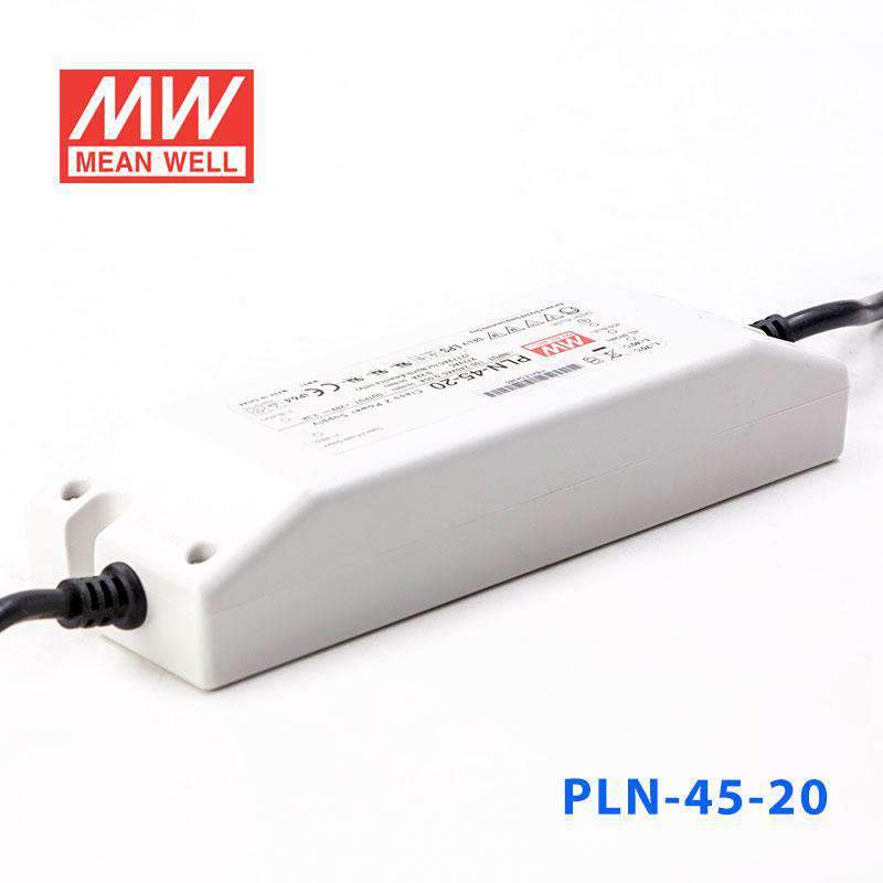 Mean Well PLN - 45 - 20 Power Supply 45W 20V - IP64 - PLN - 45 - 20 - powersupplymall.com