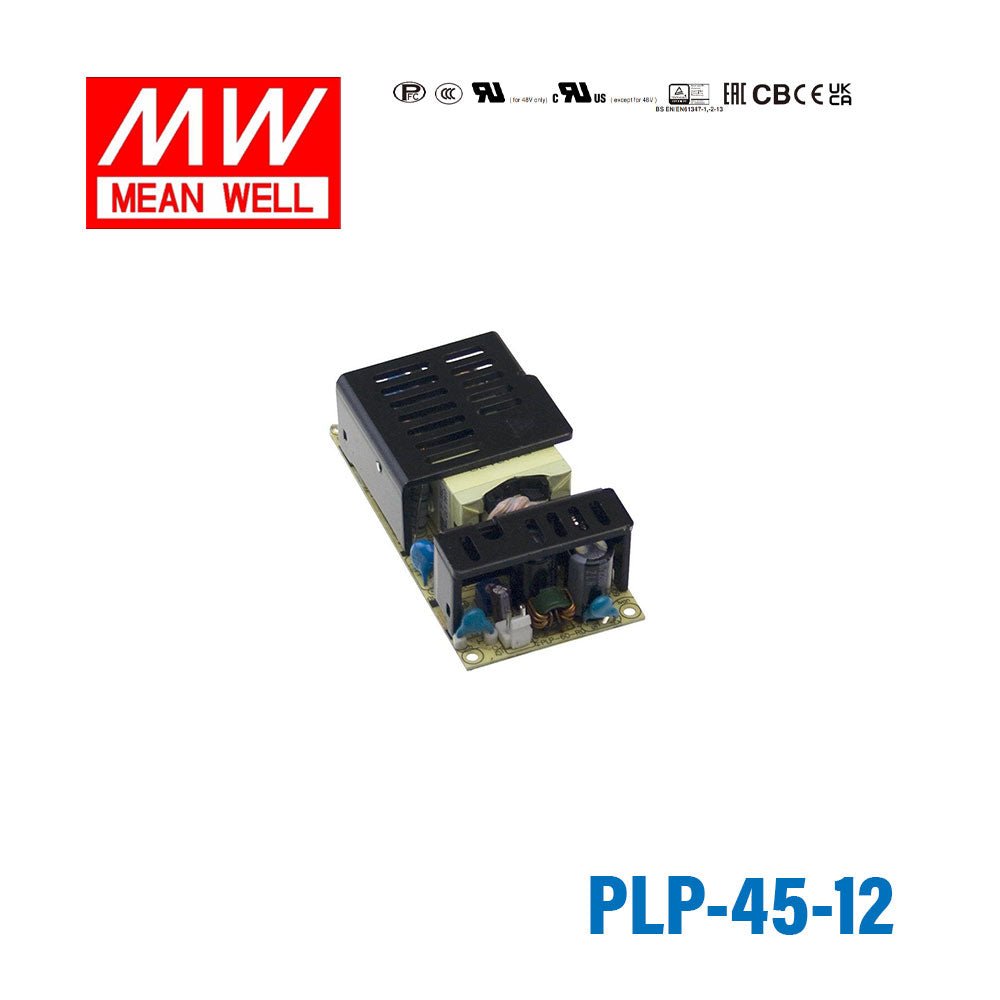 Mean Well PLP - 45 - 12 Single Output LED Driver 45W - PLP-45-12 - powersupplymall.com