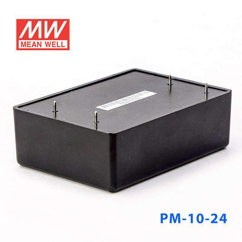 Mean Well PM - 10 - 24 Power Supply 10W 24V - PM - 10 - 24 - powersupplymall.com
