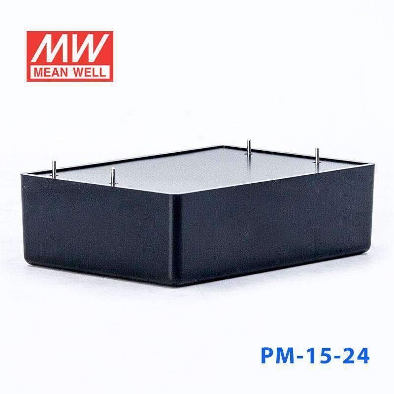 Mean Well PM - 15 - 24 Power Supply 15W 24V - PM - 15 - 24 - powersupplymall.com