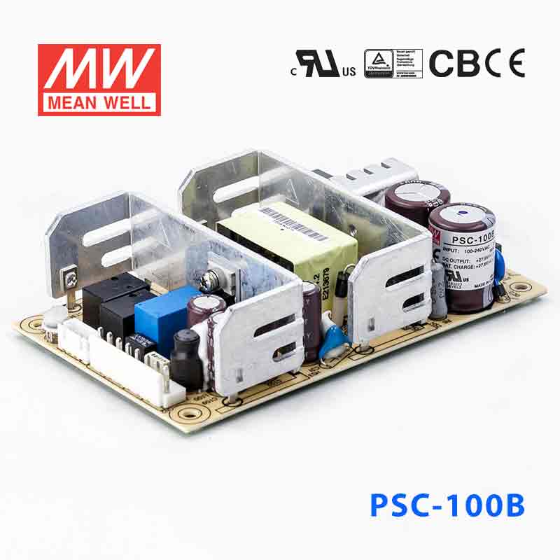 Mean Well PSC - 100B Battery Chargers 100.74W 27.6V 2.4A - PFC - PSC - 100B - powersupplymall.com