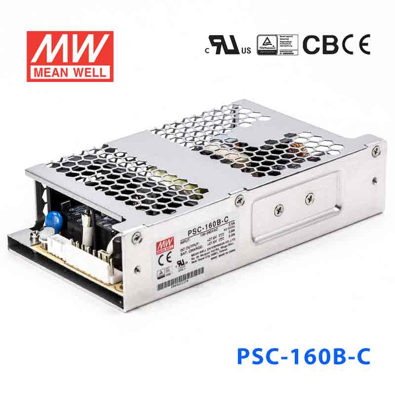 Mean Well PSC-160B-C Battery Chargers 160W 27.6V 3.8A - PFC - PSC-160B-C - powersupplymall.com