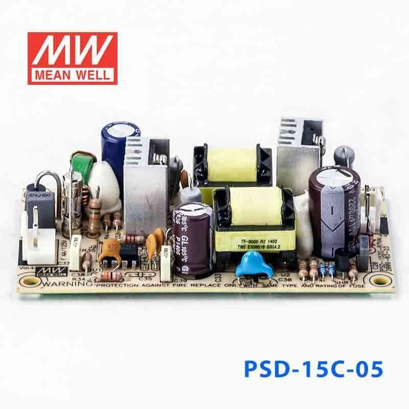 Mean Well PSD - 15C - 05 DC - DC Converter - 15W - 36~72V in 5V out - PSD - 15C - 05 - powersupplymall.com