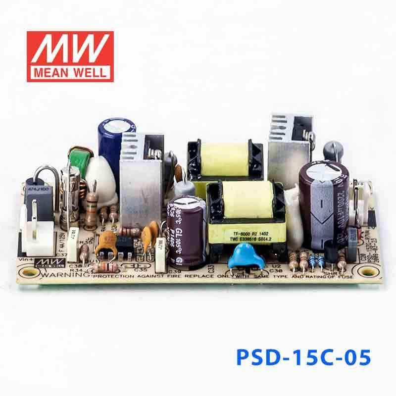 Mean Well PSD - 15C - 5 Switching Power Supply 15W 5V - PSD - 15C - 5 - powersupplymall.com