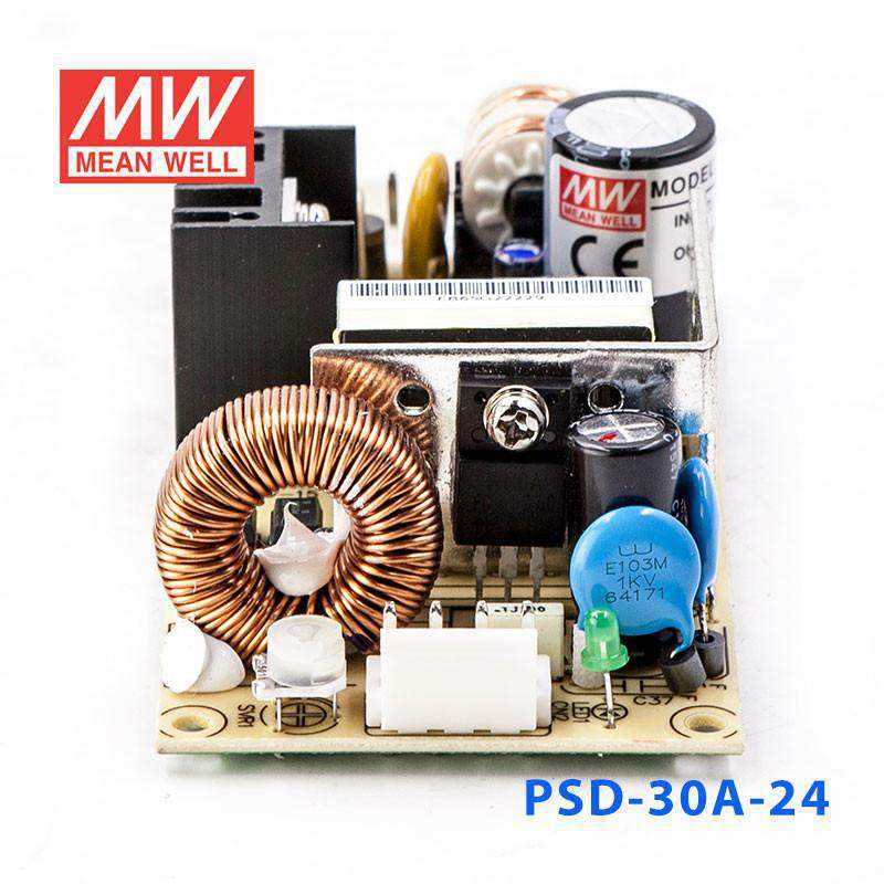 Mean Well PSD - 30A - 24 DC - DC Converter - 30W - 9~18V in 24V out - PSD - 30A - 24 - powersupplymall.com