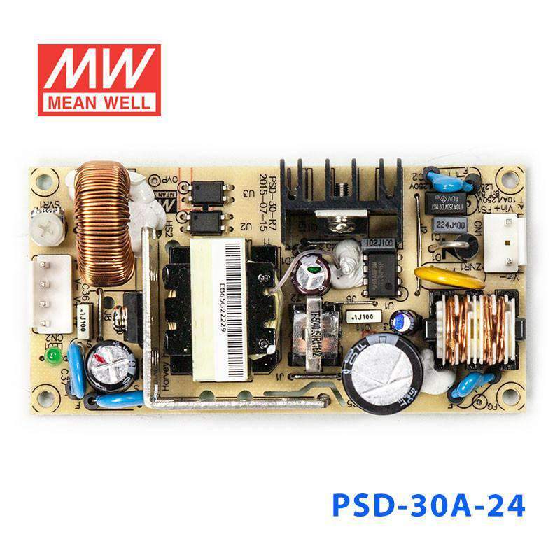Mean Well PSD - 30A - 24 DC - DC Converter - 30W - 9~18V in 24V out - PSD - 30A - 24 - powersupplymall.com