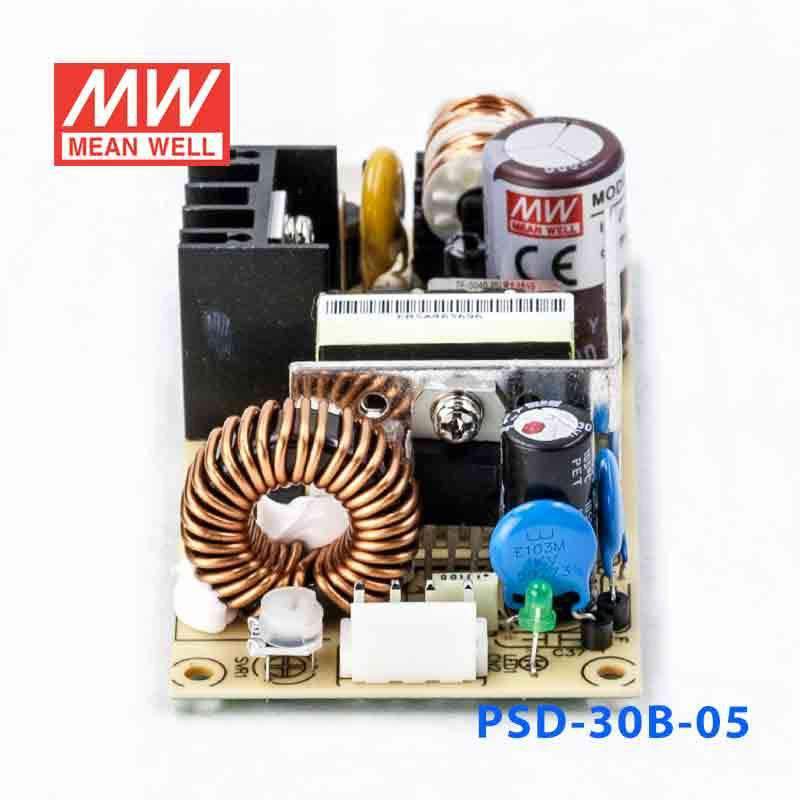 Mean Well PSD - 30B - 5 DC - DC Converter - 25W - 18~36V in 5V out - PSD - 30B - 5 - powersupplymall.com