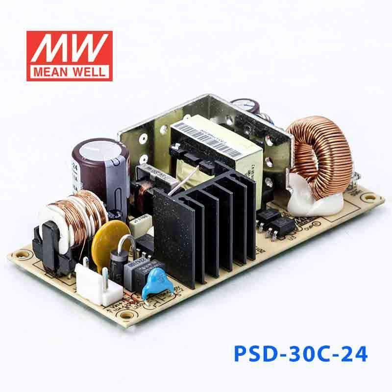 Mean Well PSD - 30C - 24 DC - DC Converter - 30W - 36~72V in 24V out - PSD - 30C - 24 - powersupplymall.com