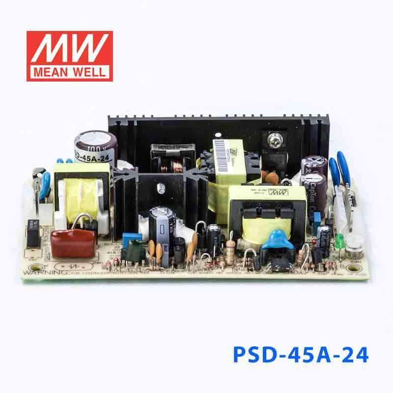 Mean Well PSD - 45A - 24 DC - DC Converter - 30W - 9~18V in 24V out - PSD - 45A - 24 - powersupplymall.com