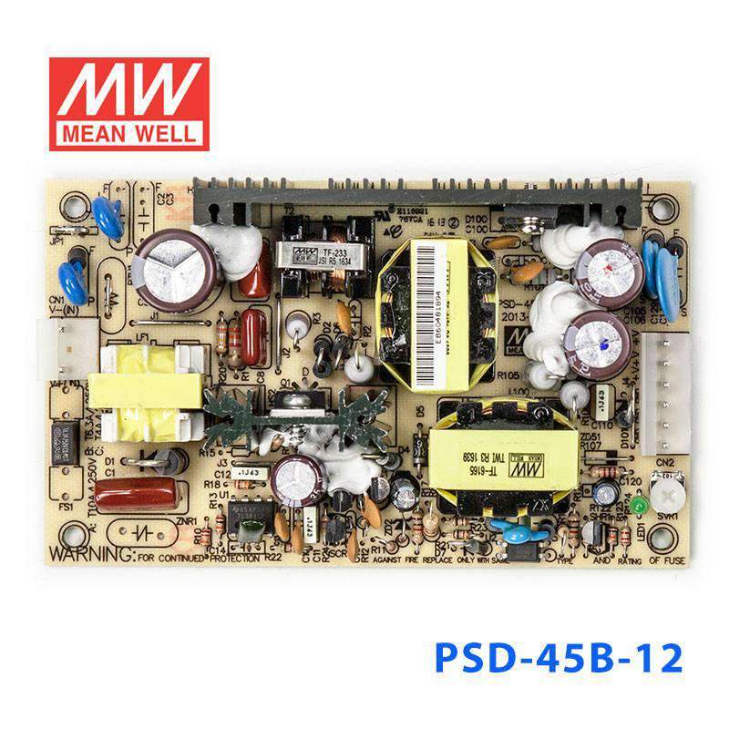Mean Well PSD - 45B - 12 DC - DC Converter - 45W - 18~36V in 12V out - PSD - 45B - 12 - powersupplymall.com