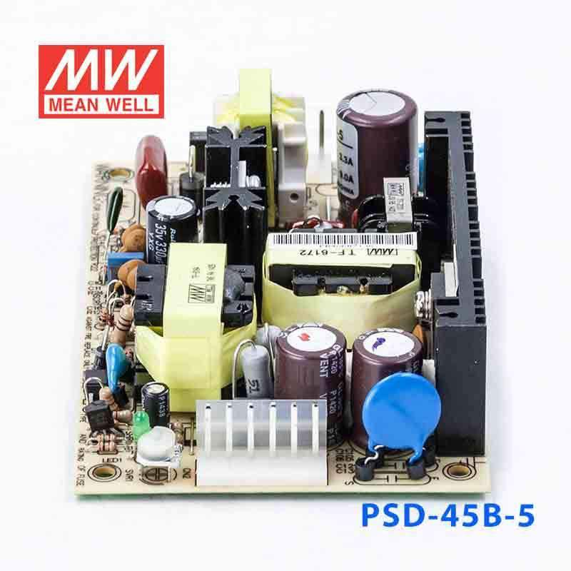 Mean Well PSD - 45B - 5 DC - DC Converter - 45W - 18~36V in 5V out - PSD - 45B - 5 - powersupplymall.com