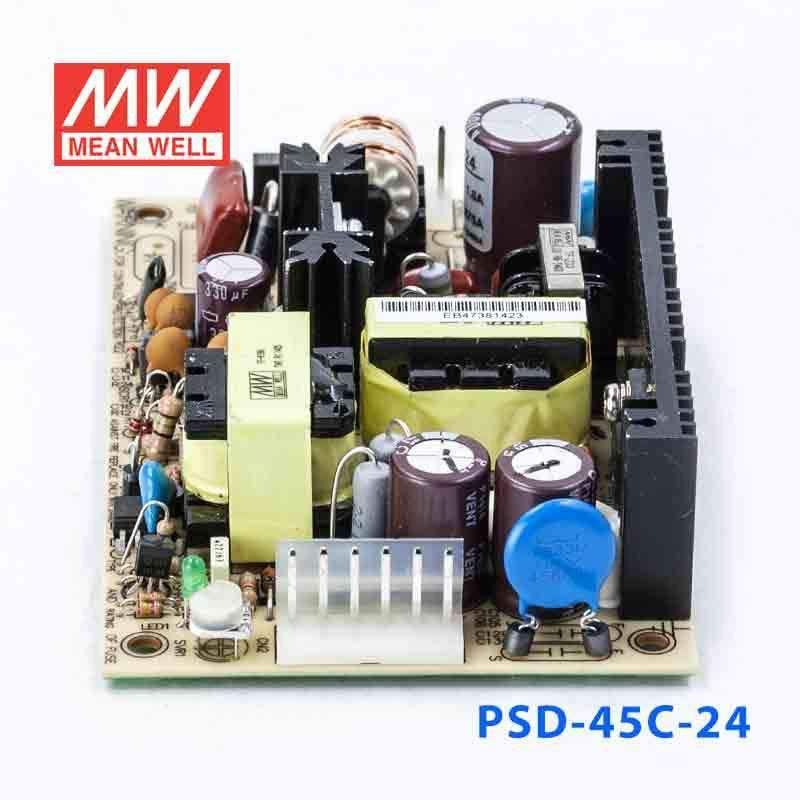Mean Well PSD - 45C - 24 DC - DC Converter - 45W - 36~72V in 24V out - PSD - 45C - 24 - powersupplymall.com