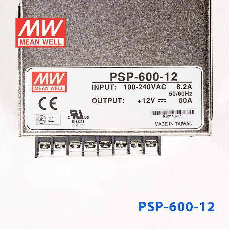 Mean Well PSP - 600 - 12 Power Supply 600W 12V - PSP - 600 - 12 - powersupplymall.com